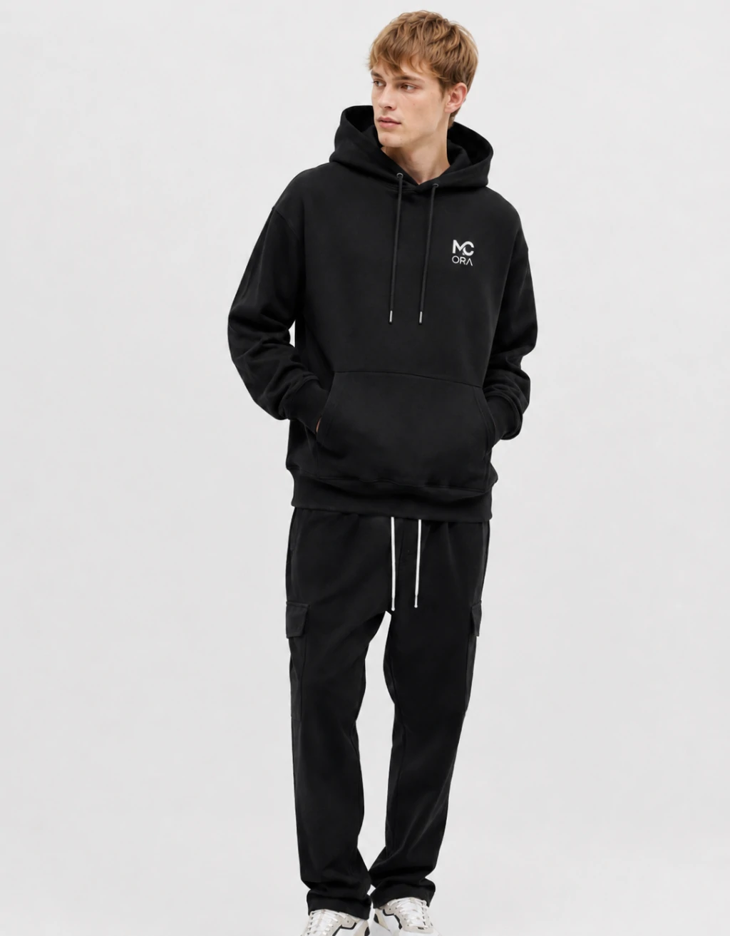Pull à Capuche Doublé Unisexe